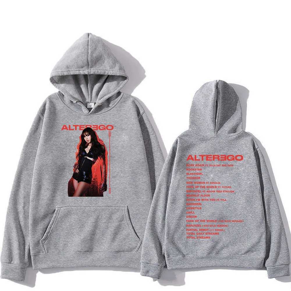 Lisa Alter Egos 2025 new album mens hoodie Harajuku highquality sweatshirt casual W251021