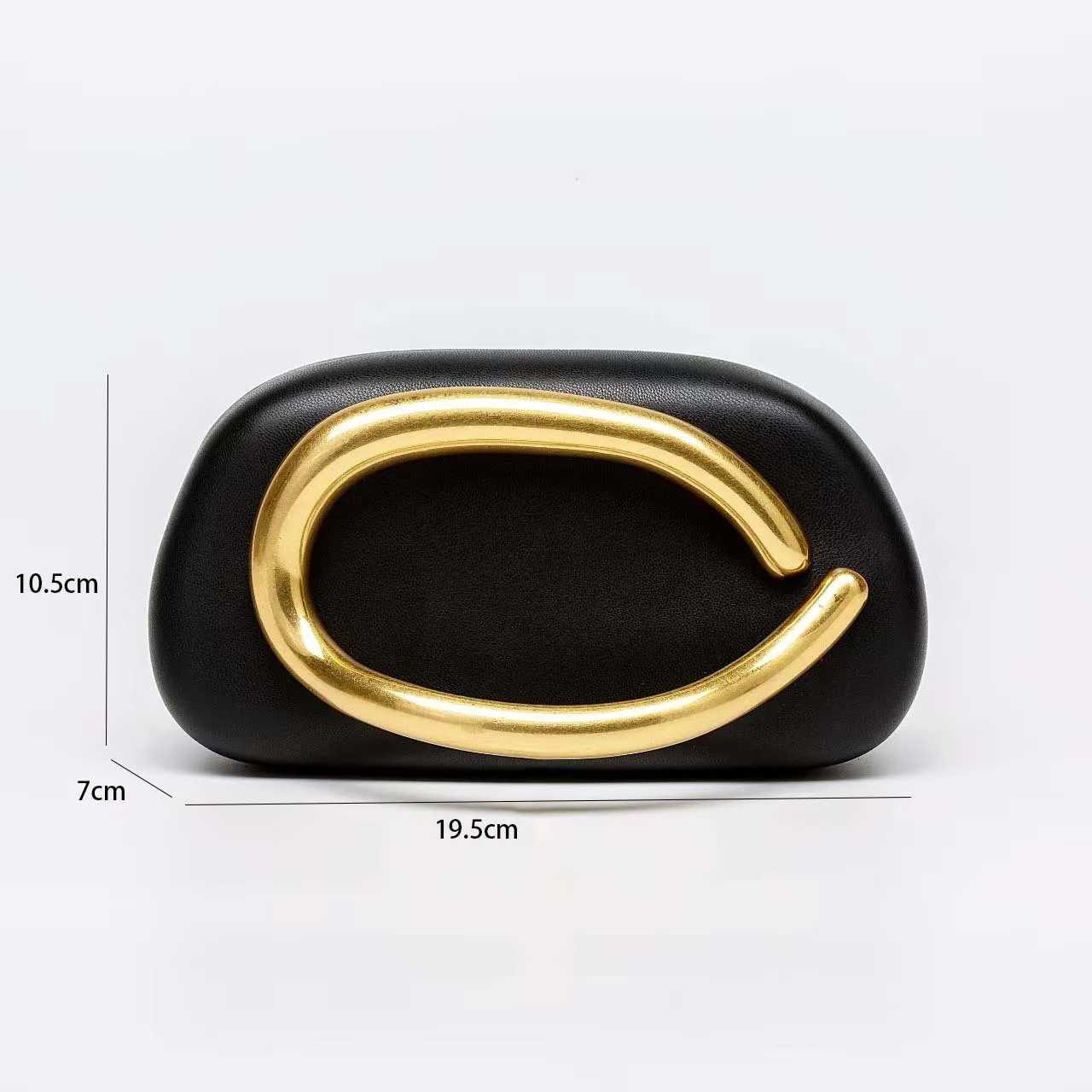 2025 Trendy Acrylic Clutch Purses Metal Handle Purse Womens Evening Bag for Weddings Lady Parties SkinTouch Coating HandbagW251021