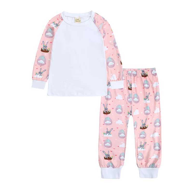 2025 Easter For Kids Clothing Girls Costume Childrens Pajamas Sets TopsPants Teenager Sleepwear Boys Outfits L251021RQDW