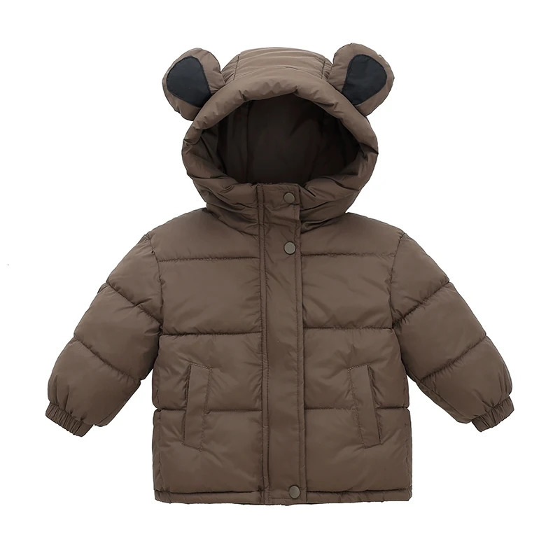 28 Years Kids Thicken Warm Jackets Children Down Cotton Outerwear Cold Winter Plush Thick Coat For Baby Boys Girls Cotton Coats 251017