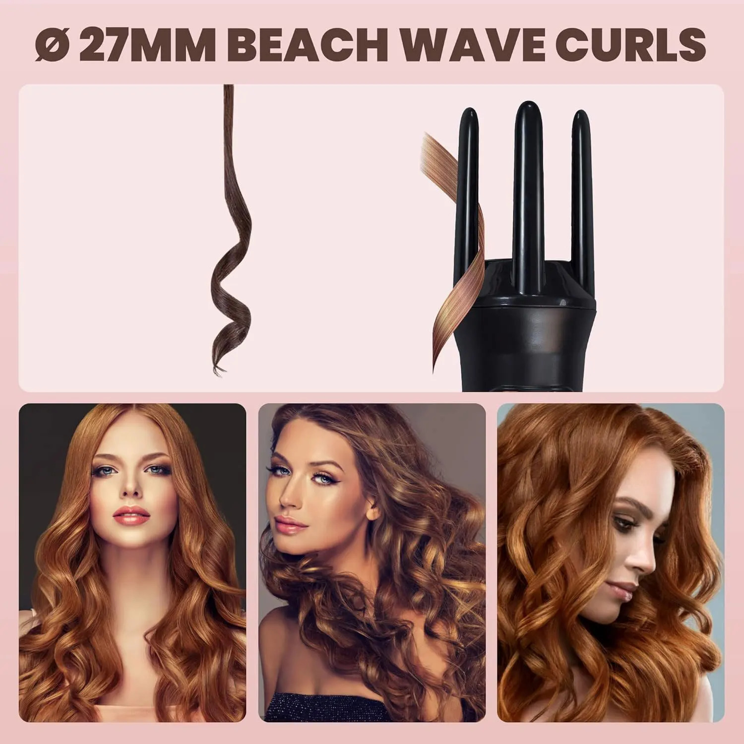 Auto Rotating Ceramic Hair Curler Automatic Curling Iron Styling Tool Hair Iron Curling Wand Air Spin and Curl Curler Hair Waver 251018
