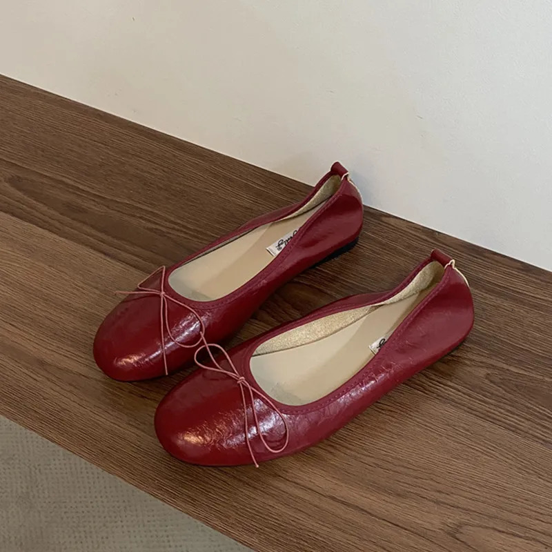 Bailamos Women Flat Heel Shoes Female Flats casual Ballet Dancing Shoes Foldable Sole Boat Shoes Summer Slip On Slipper Mules Sl 251021