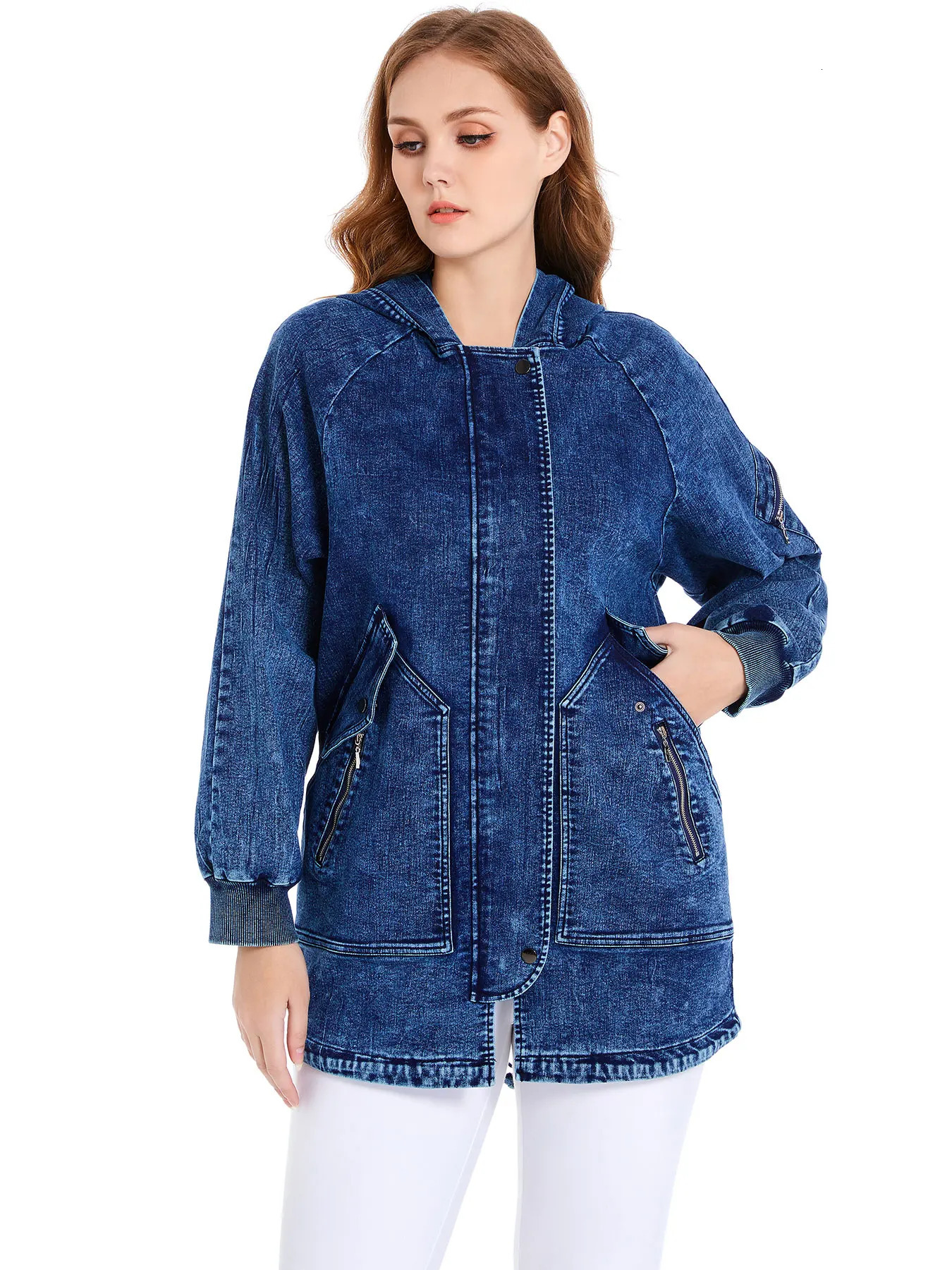 Women Plus Size Woven Autumn And Winter Fashion Coat 251021