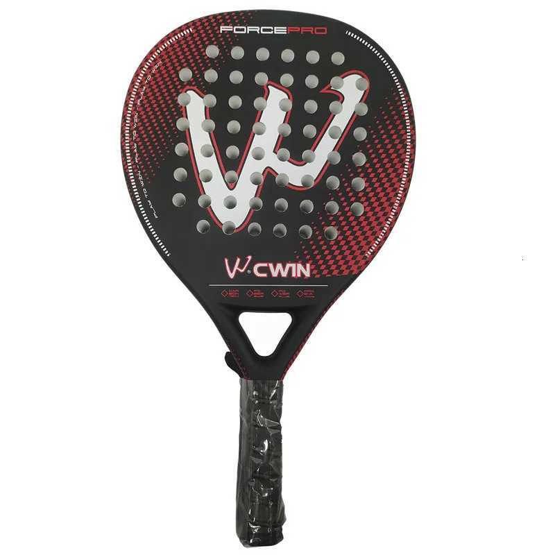 Padel racket Paddle racket 50 carbon fiber 50 glass fiber EVA elastic memory foam core Tennis racket Carbon fiber padel racket W251021