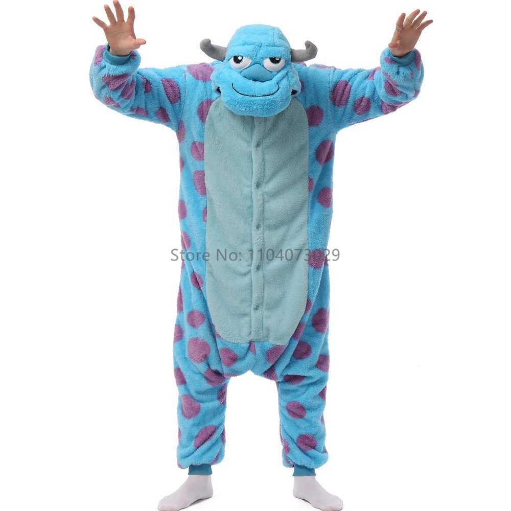 Onesieshow Animal Kigurumi Pyjamas Halloween Onesie Adult Monsters Cartoon Pajama Cosplay Party Women Men Homewear XXL 3XL L25102198I5