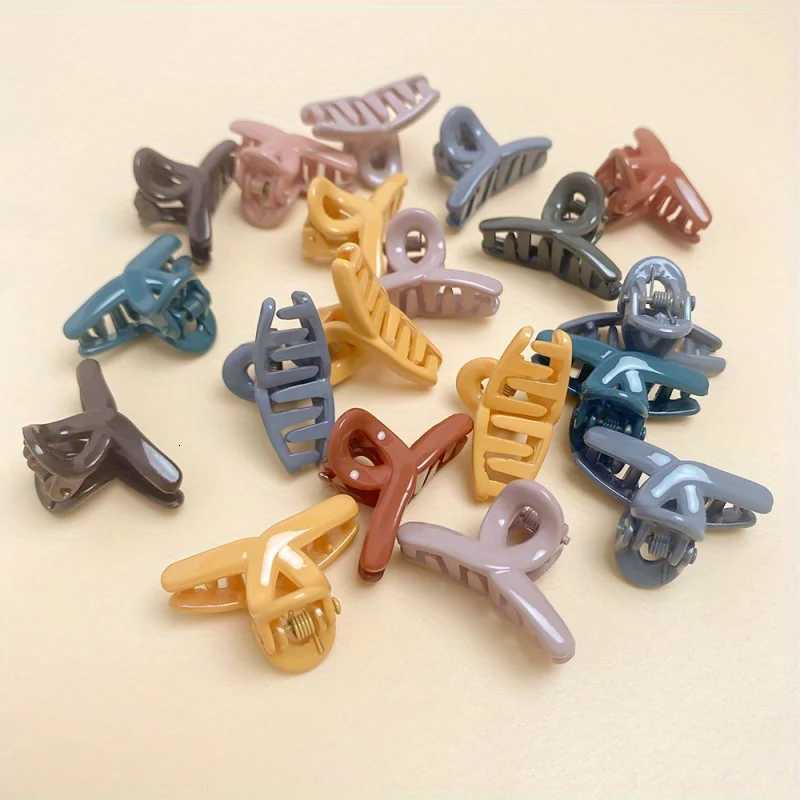 South Korea Mixed Hair Mini Small Grasp Clip Frosted Bright Cute Girls Bangs Hair Clip Small Grasp Clip Side Hairpin Hair OrnameW254021