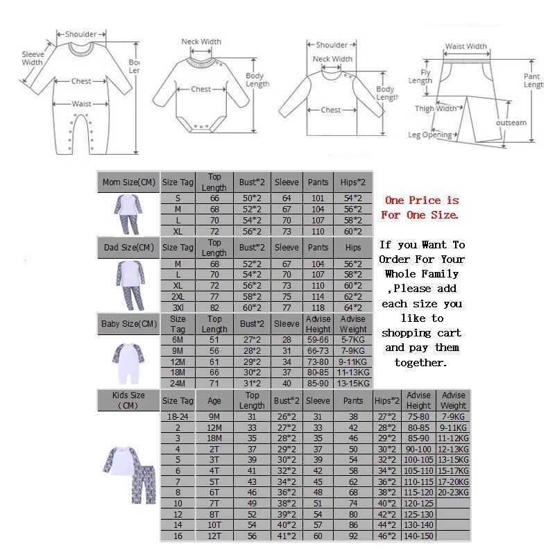 Father Mother ChildrenBaby Sleepwear Family Matching Outfits Custom DIY Add Own Personzed Image Text Holiday Pajamas Clothes L251021E40A