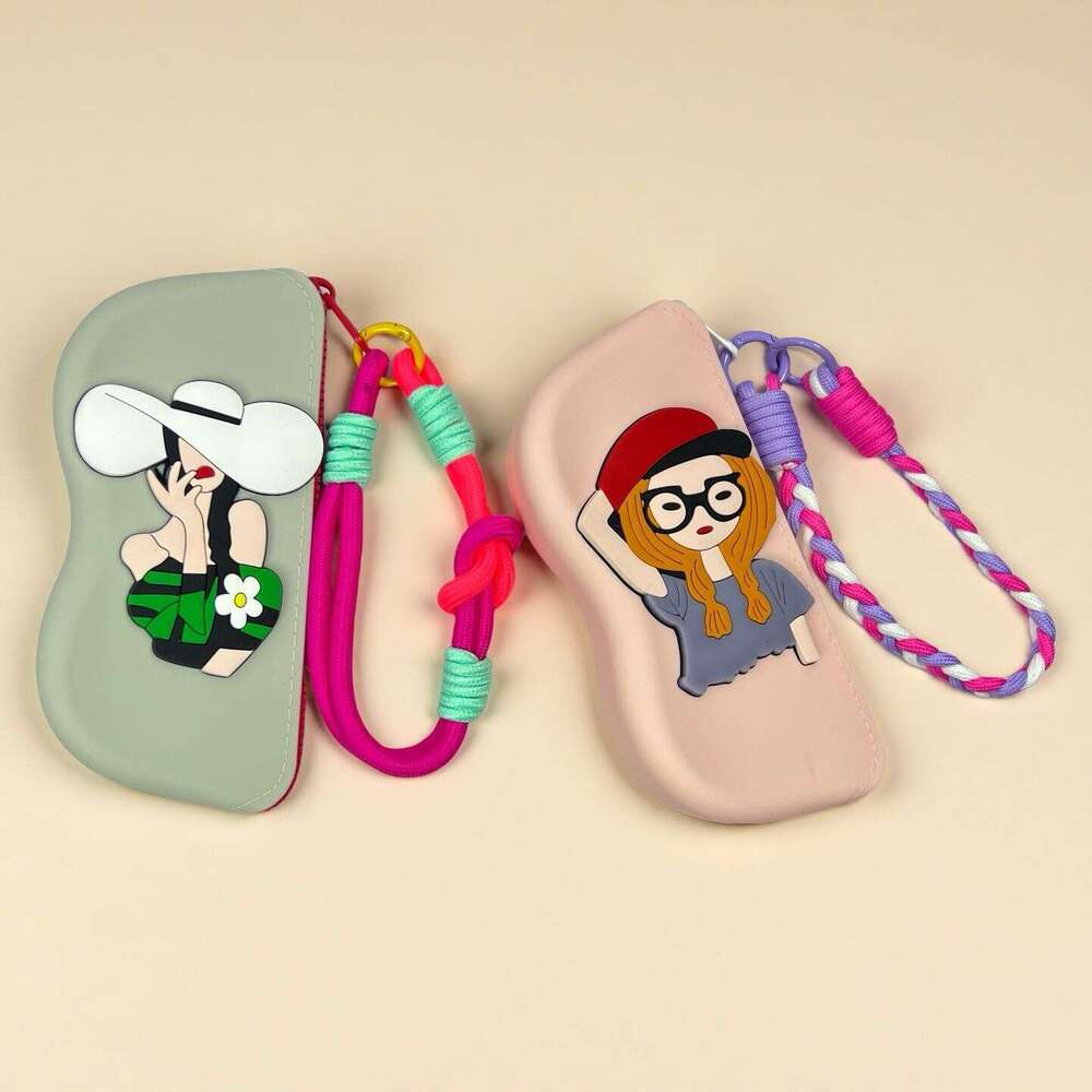Silicone Cute Waterproof Portable Lightweight Sunglasses Bag Glasses Case Storage Box