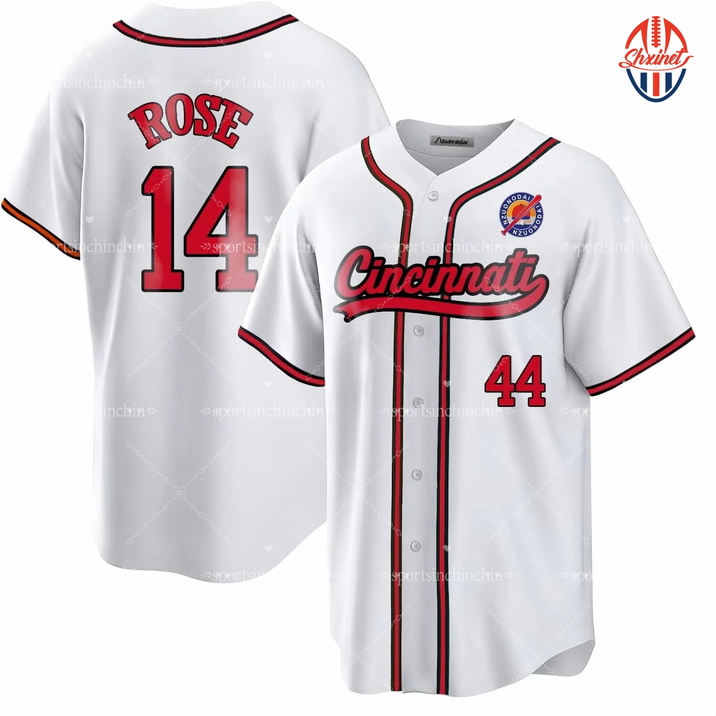 Support personalization 2025 Season Reds 44 Elly De La Cruz Joey Votto Baseball Jersey Ken Griffey Jonathan India Pete Rose free shipping Men Women Yo