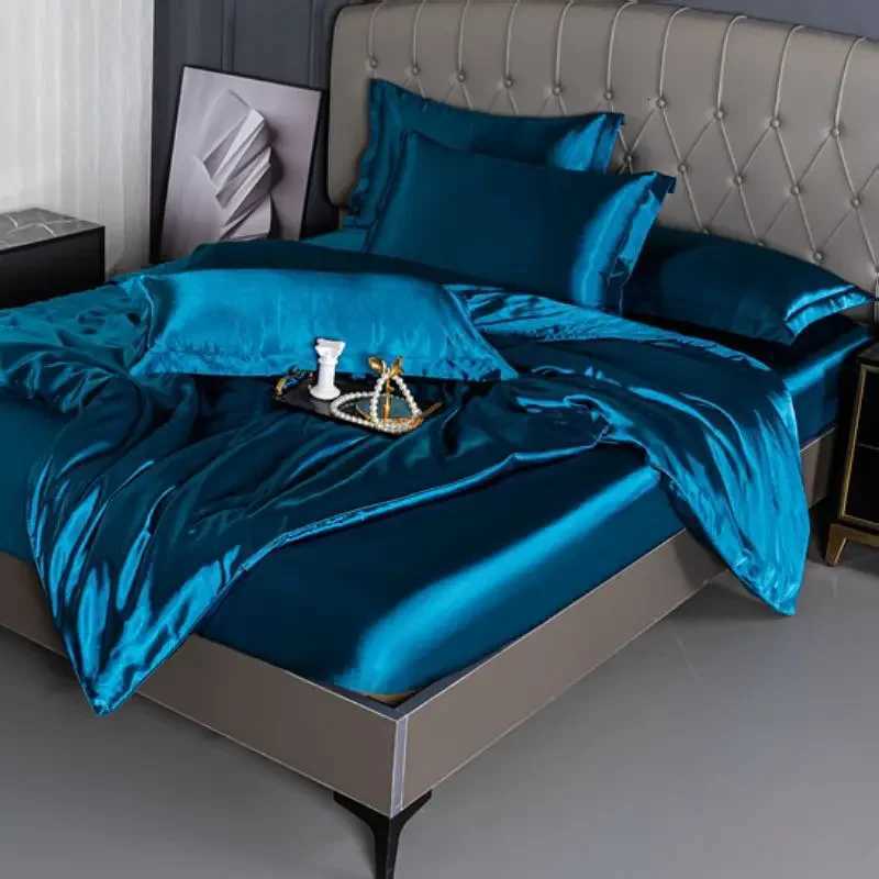 Pure 100 Silk Comforter Bedding Sets 4pcs King Queen Size Bedding Kit Bed Cover Bed Linen Sets My Melody Bed Sheets W251021 - view 4