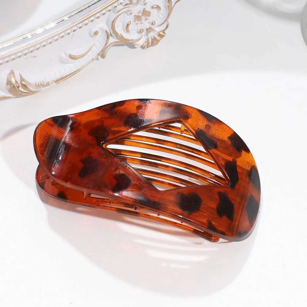 Hair Claw Clip for Women Girls Duckbills Flat Hairs Clips Flat Circular Claw Clamps for Thin Thick Hair Styling AccessoriesW254021