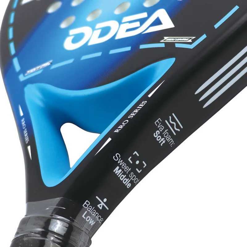 Odea Plate Tennis Racket Cage Beach Paddle Professional Advanced Carbon Fiber Sports Racket Outdoor Sports Racket W251021