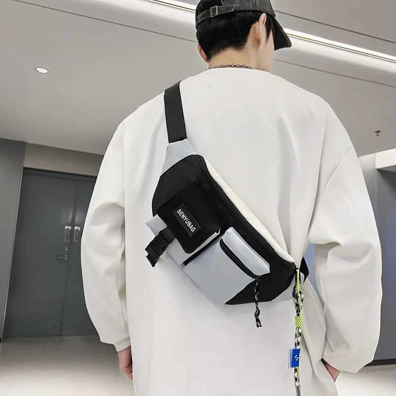 Women Waist Bag Casual Nylon Fanny Packs Banana Bags Street Hip Hop Waist Packs Unisex Chest Pack Travel Shoulder Crossbody Bags Z251021