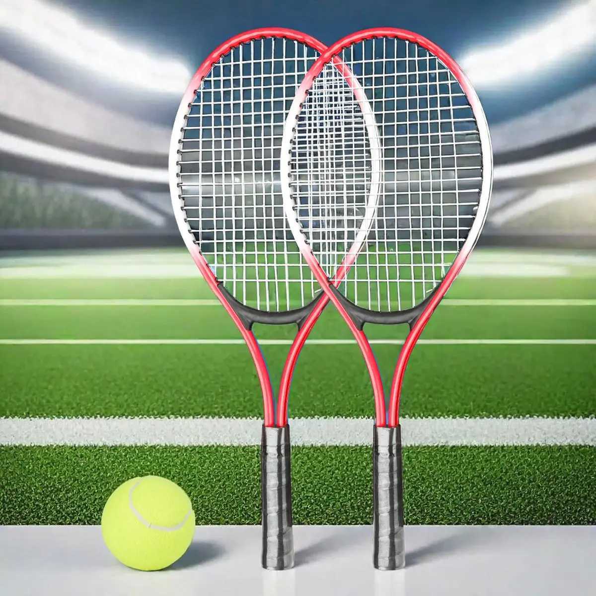 2pcs Tennis Rackets Included Tennis Bag And Tennis Sports Exercise Racquet Set Youth Games OutdoorSuitable for Beginner W251021