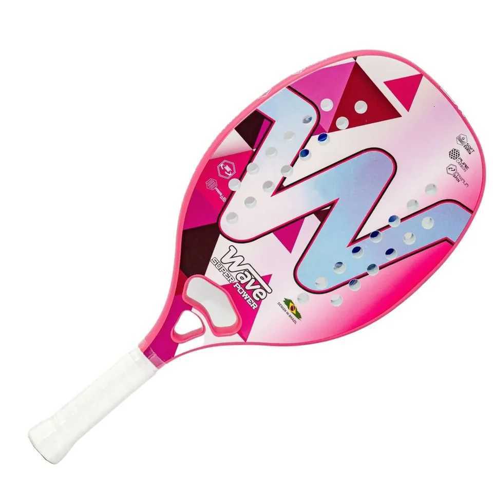 WAVE Beach Tennis Racket Carbon Fiber Super power spin W251021