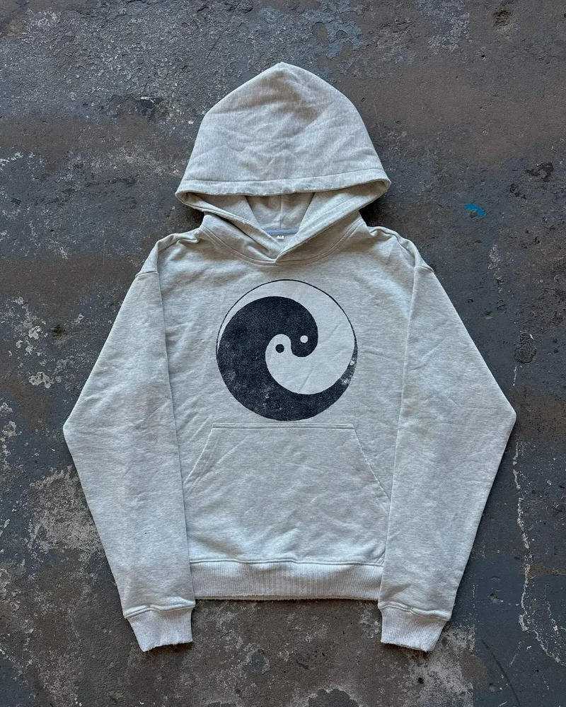 Y2K Hoodie Fashion Vintage Alphabet print pattern Goth Oversized Sweatshirt Men women Hip Hop Comfortable Streetwear TOP 251017