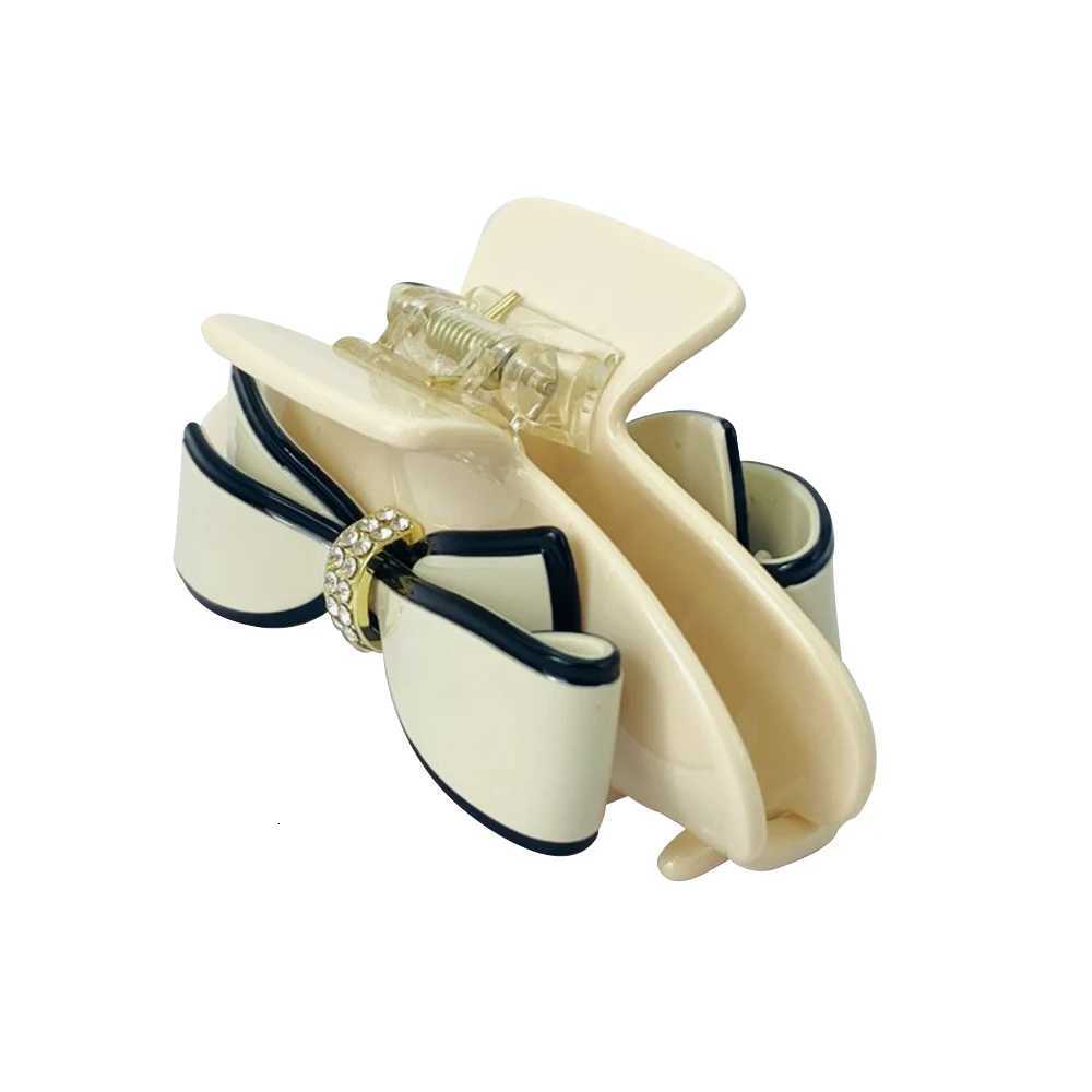 eManco Two Color Hair Clip Radiant Diamonds Grab Clip Safety Acetate Plate Niche Brand Easy To Fix Hair StylesW254021