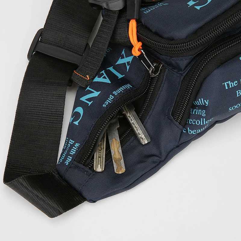 Waterproof Fanny Pack Unisex Waist Bag Chest Pack Crossbody Bag AntiTheft Large Capacity Phone Pouch Z251021