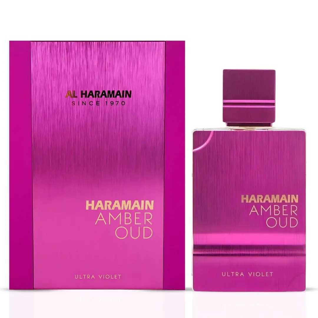 Al Haramain Amber Oud Ultra Violet Eau de Parfum Spray 60ml Arab Perfumes Noble Lady Lasting Pheromone Perfume Cologne L251021