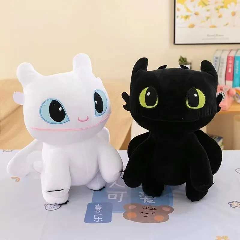 New To Train Your Dragon Anime Figures Toothless Plush Toy Doll Toothless Plush Toy Room Children Toy Cute Kawaii Birthday Gift L251021