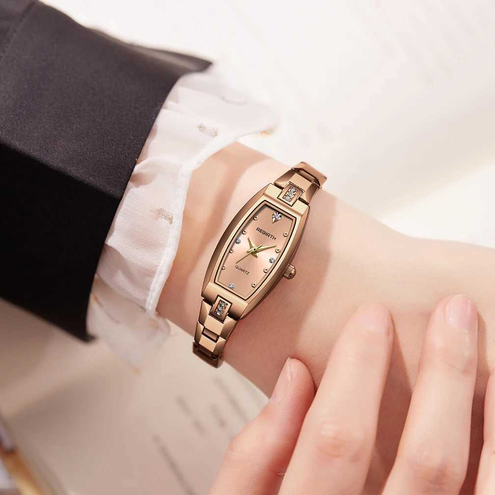 Womens Luxury Stainl Steel Str Elegant Diamond Quartz WomensXJ251021