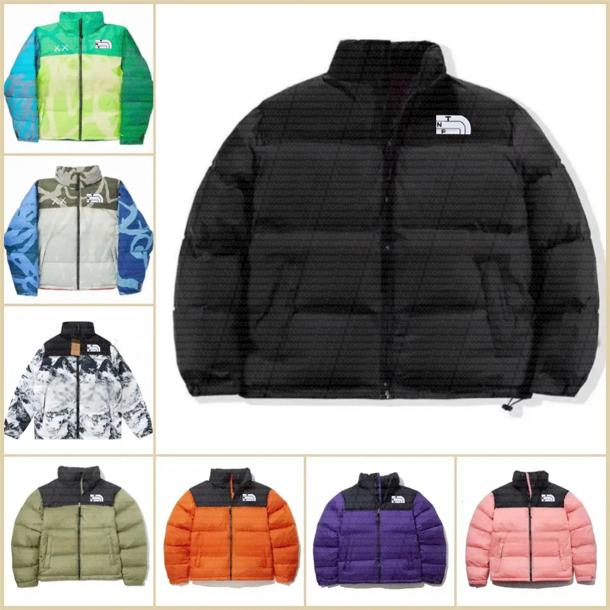 Designer jacket puffer jacket mens coat warmer thick hooded jacket womens fashion style slim high quality white duck puffer zip up NF jackets US SIZE M-2XL