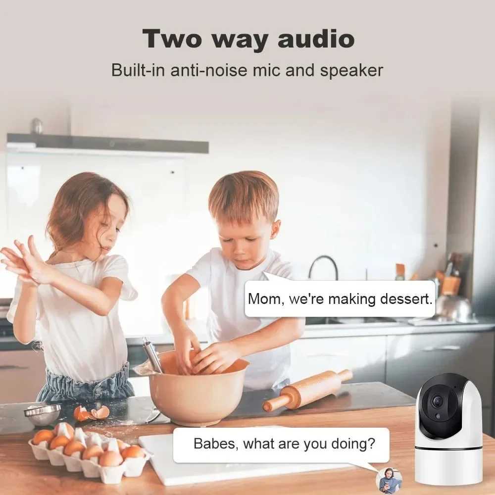 Tuya 5G WiFi IP Camera Indoor 6MP Wireless Security Surveillance Camera Auto Tracking Baby Monitor IR Night Vision 6x Zoom Cam J251121