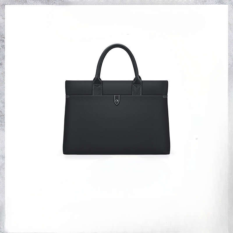 Luxury bag Men s Briefcase Oxford Cloth Waterproof Conference Large Capacity File Business Handbag Laptop Bag