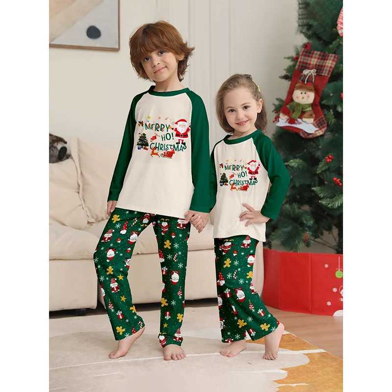 2026 Christmas Matching Pajamas Family Outfits Patchwork Set Adult Father Mother Kids Baby Sleepwear Look Pyjamas Clothes L251021TZ9Z