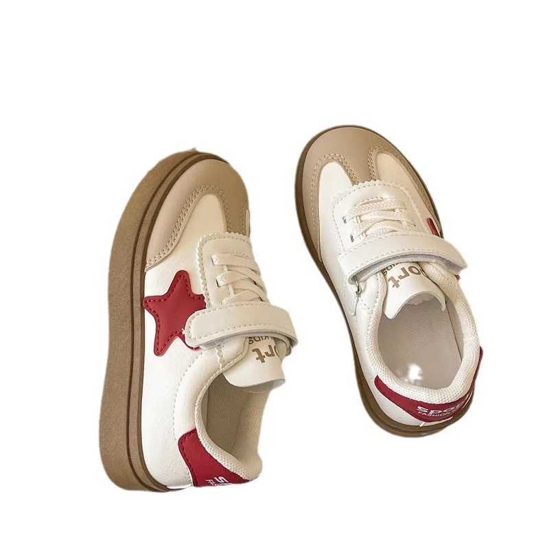 Childrens Little WhiteShoesGirlsKindergarten Indoor Shoes 2025 Spring and Autumn New Girls Baby Antislip Softsoled Shoes Tide W251021