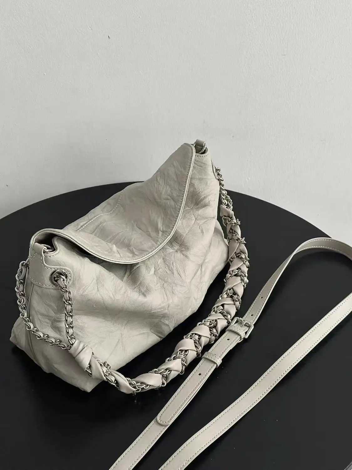 JIAERDI High Street Black Shoulder Bags Purse Women Sweet Cool Chain Leather Y2k Handbag Female Versatile Underarm Bag Hot Girls Z251018