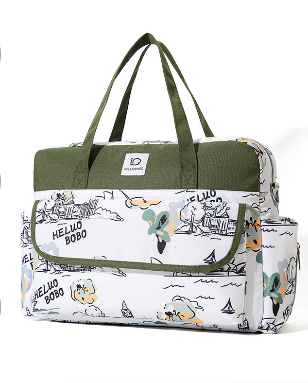 New Fashion Design Handheld Milk Powder Bag Mommy Bag Multi functional Storage Baby Insulated Bottle Bag Mother Baby Bag Baby Cart Hanging Bag