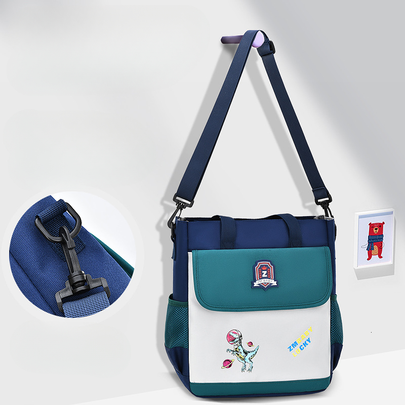 Popular fashion designer new-style elementary school tutoring class bag cartoon cute handbag training class shoulder bag