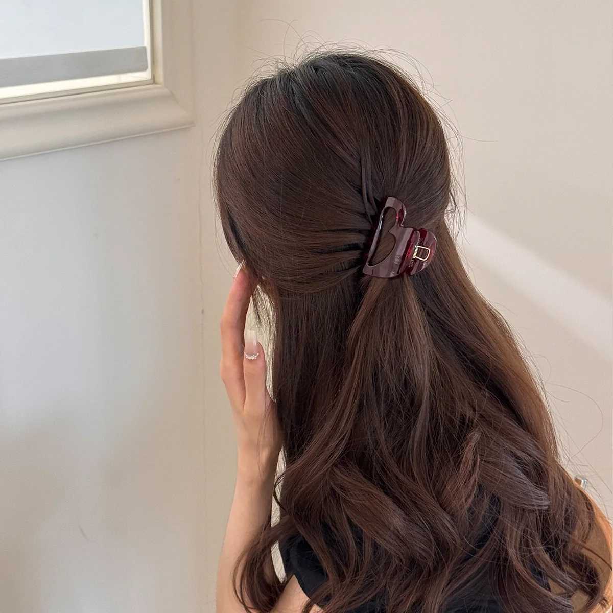 Set hair clips accessories for women girl femme pin large thick fascinators elegant Headdress crab vintage 2025 leading fashionW254021