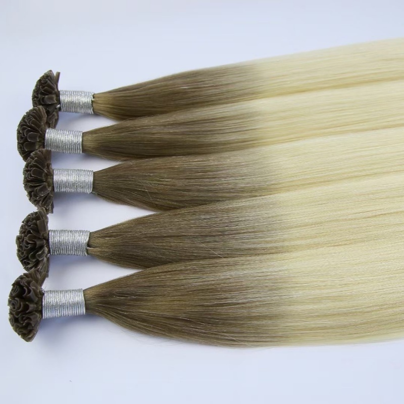 100 Percent Russian Wholesale Remy Nano Tip Human Natural Curly Hair Nano Ring Hair Extensions