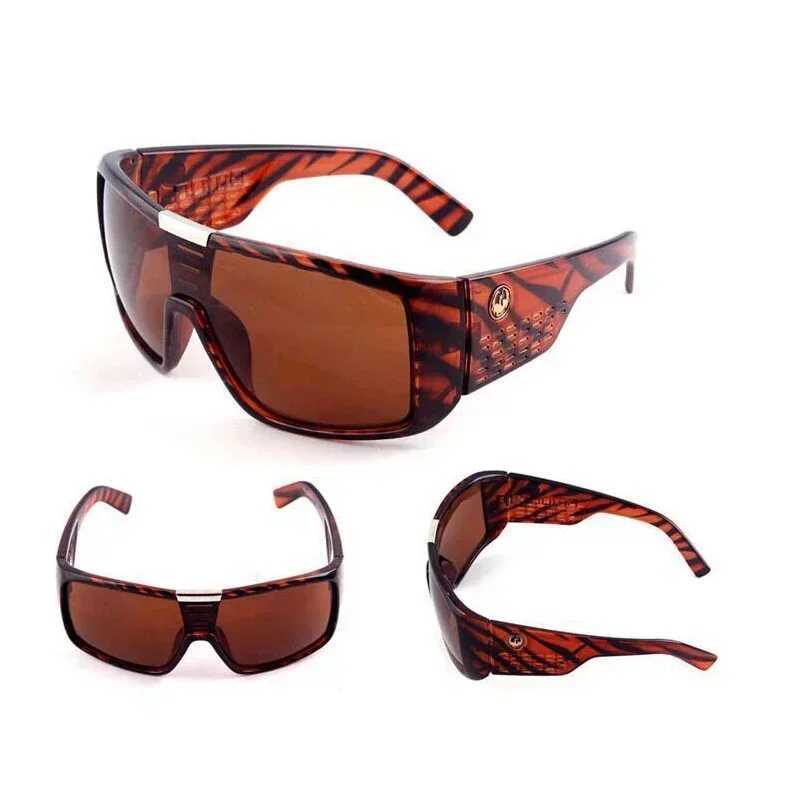 2024 Oversized Dragon Domo Sunglasses For Men Women Brand Design Cycling Sports Sun Glasses Fashion Vintage Male Eyewear Goggle J251114