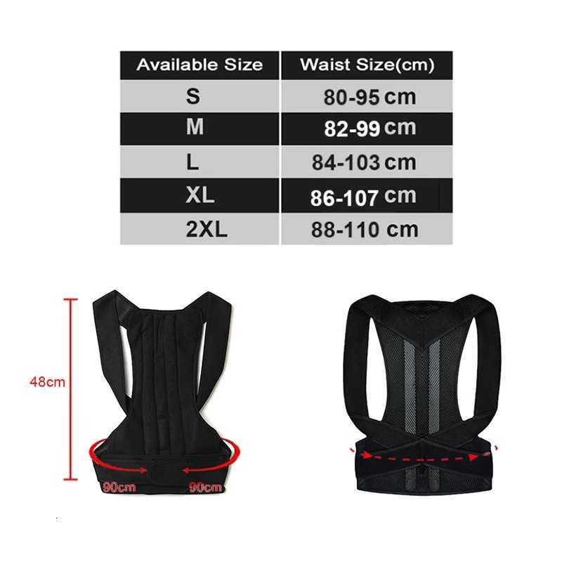 1pcs Adjustable Back Posture Corrector Brace Clavicle Support Unisex Correction Belt Stop Slouching And Hunching Back Trainer D251021