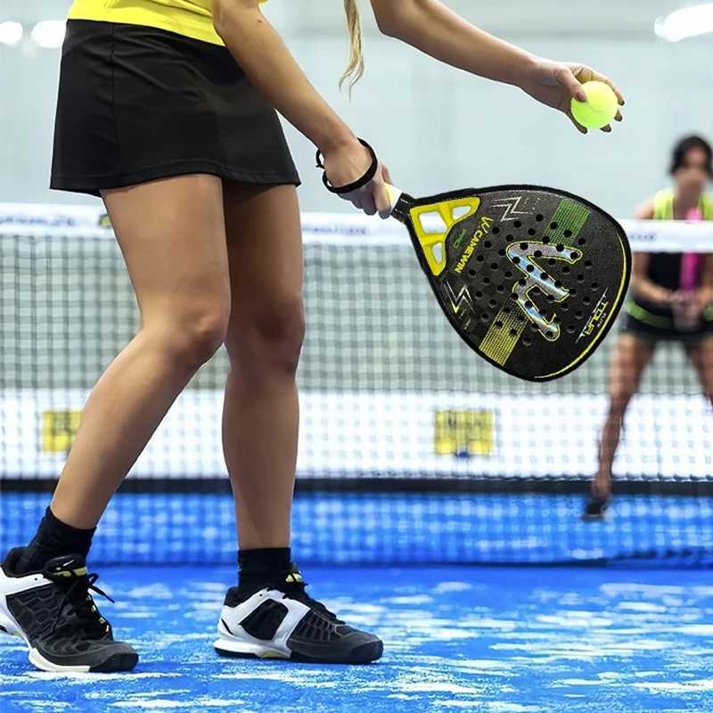 8K Camewin Padel Racket with wrist guard2 overgrips Professional Padel Carbon 8K MultiEva Core Lightweight Padel Racquet W251021