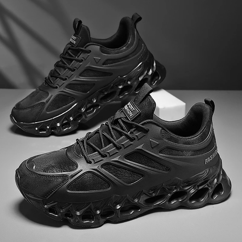 YRZL Men Sports Shoes Breathable Mesh Comfortable Lightweight Outdoor Walking Shoes Non Slip Athletic Shoes For Men 251017