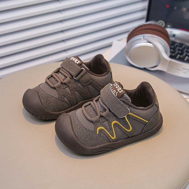 Baby Walking Shoes Girls Breathable Mesh Shoes Autumn 2025 New Boys Outdoor Functional Shoes Antislip Kids Shoes C251021