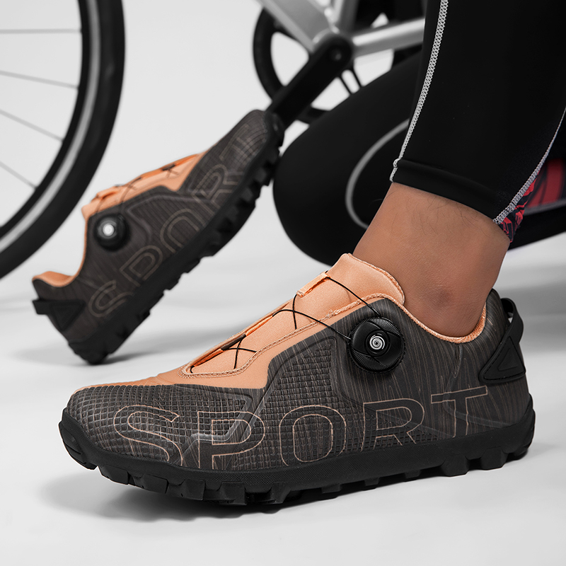 Men's Cycling Shoes Sneakers Trainers - Outdoor Professional Use, Wear Resistant, Breathable, Non Slip