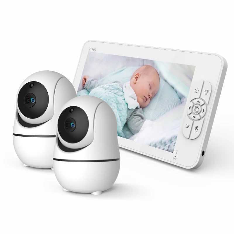 7Inch IPS Screen 360Degree Wireless PTZ Baby MonitorTemperature Display Nanny Cam Two Way Audio Intercom Babysitter Video Camera J251121