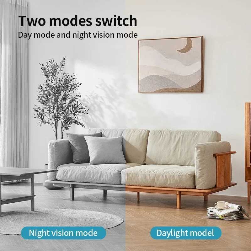 WIFI Tuya Camera Indoor 5MP Baby Monitor Two Way Talk 4X Zoom PTZ 360 Surveillance Cameras Support Alexa Google Smart Life J251121