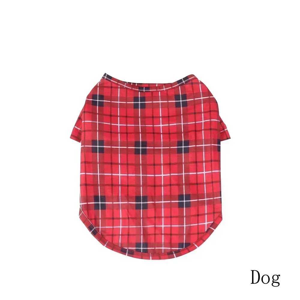 Christmas Pajamas Parentchild Matching Outfits Plaid Print ShirtPants Mother Kids Clothes New Costume Pyjamas Xmas Family Look L251021HQHL
