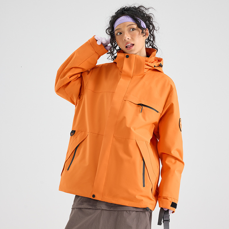 3-in-1 Workwear For Women 2025 New Spring And Autumn Designer Hoodie Jacket Tracksuit Men Polo Veste Coat Windproof Waterproof Outdoor Hiking High-end