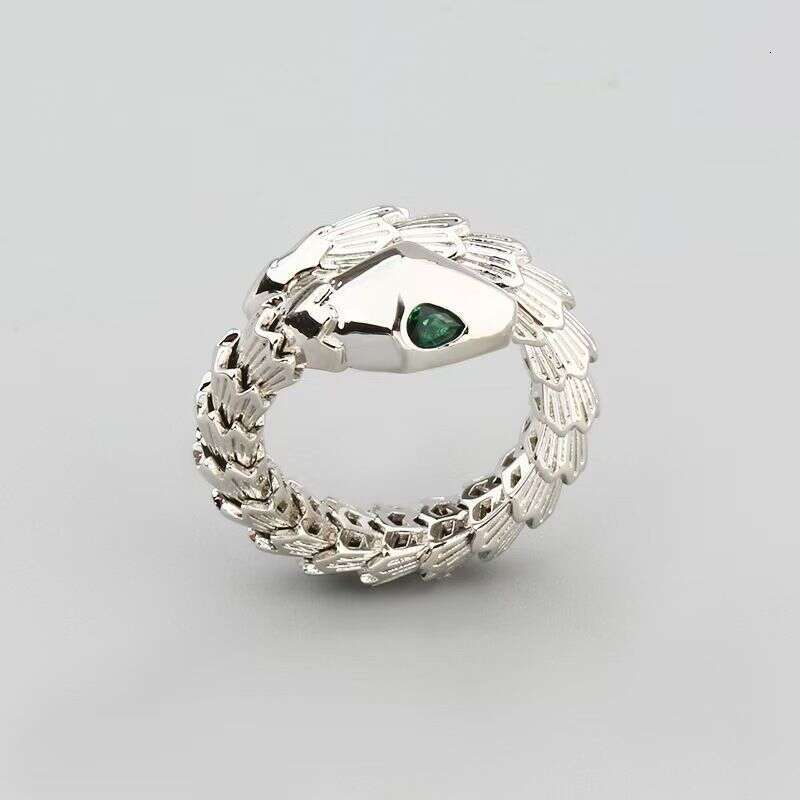 2025 New Bone Bracelet Snake Shape Open Luxury Elegant Ring High-end Simple Style Exquisite