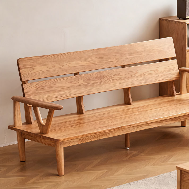 North American solid wood wrapped sofa