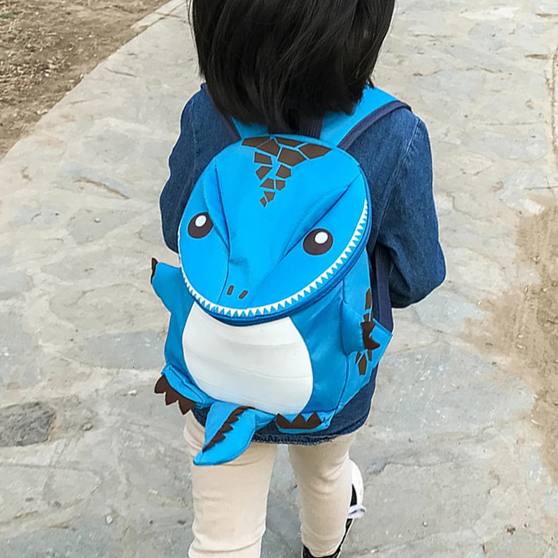 Cartoon Dinosaur Baby School Bag Girl Kindergarten Oxford Cloth SchoolBag Boy Waterproof Child Animal Backpack Travel Bag 251021