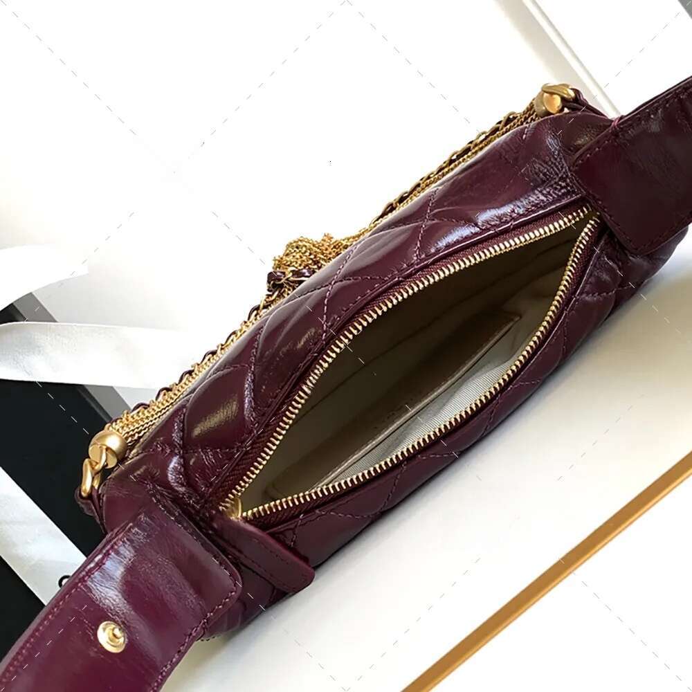 Designer 19cm Handheld Chain Bar Mini Handbag Mirror Quality Evening Dress Bag