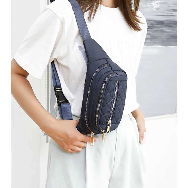 Womens Waist Bag Nylon Cloth Waterproof Belt Bags Designer Crossbody Chest Bag Female Fashion Fanny Pack Banana Hip Purse New Z251021